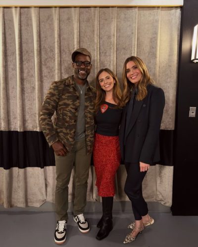 Mandy Moore wearing stylish look at appearance 2026