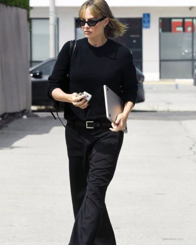 Margot Robbie Exits Office In Los Angeles, 2023 2