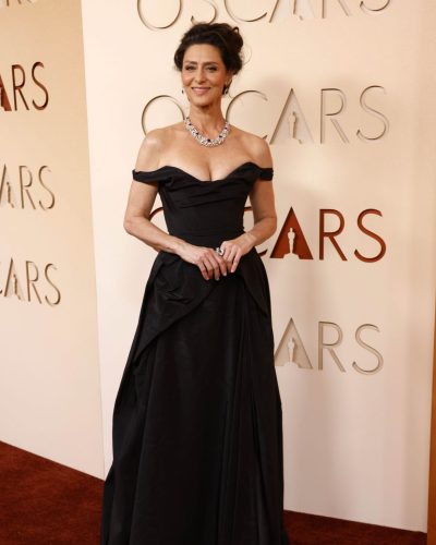 Maria Fernanda wearing stylish look at appearance 2026