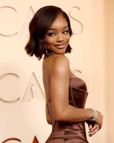 Marsai Martin wearing stylish look at appearance 2026