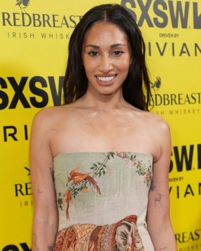 Meaghan Rath showcases stylish look