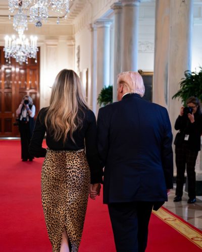 Melania and Donald Trump at White House Event, 2026 2