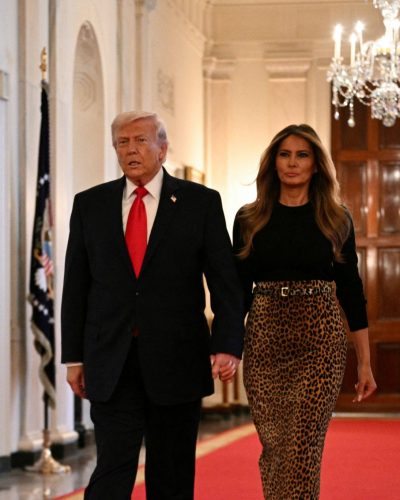 Melania and Donald Trump at White House Event, 2026 3