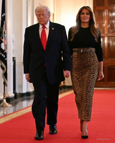 Melania and Donald Trump at White House Event, 2026 4