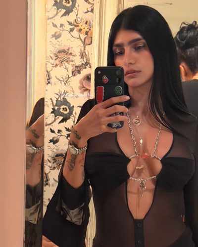 Mia Khalifa – Stunning Look At Party 2023