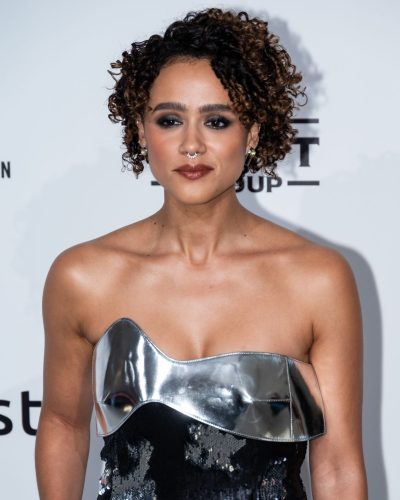 Nathalie Emmanuel at Elton John Oscar Party, 2026