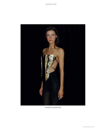 Nicola Peltz showcases stylish look