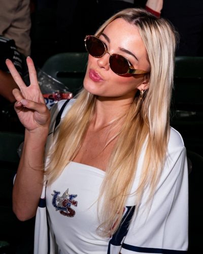 Olivia Dunne at World Baseball Classic Game, 2026