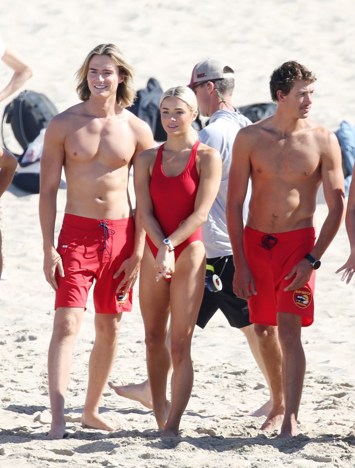 Olivia Dunne Baywatch Filming Swimsuit Look, 2026 4