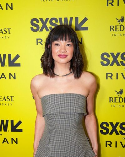 Peyton Elizabeth spotted in stylish look during premiere