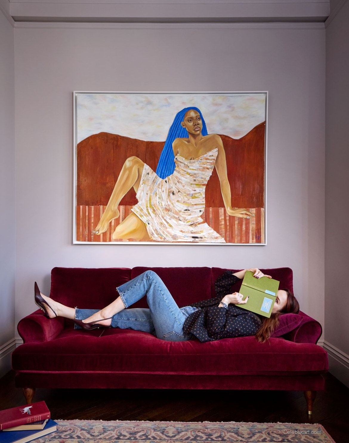 Rachel Brosnahan for Architectural Digest, March 2026 2