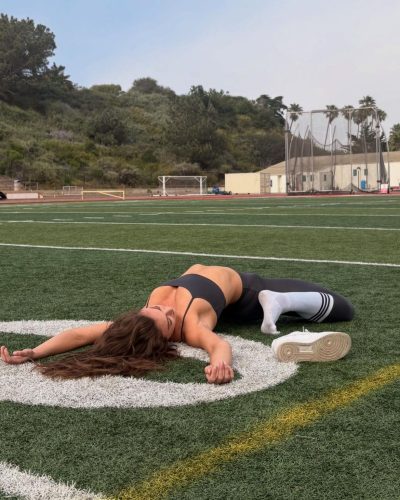 Rachel Pizzolato Beach Fun In Yellow Bikini 2023 6