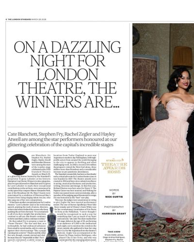 Rachel Zegler black lace dress craftsmanship and artistry