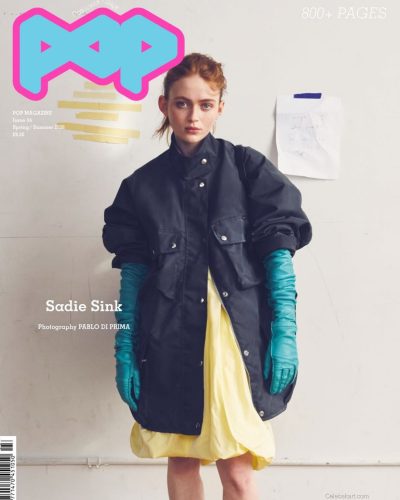 Sadie Sink for Pop Magazine Spring Summer 2026