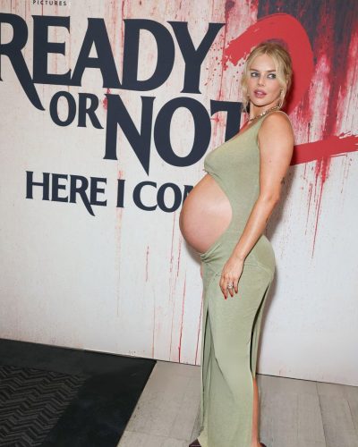 Samara Weaving spotted in stylish look during premiere