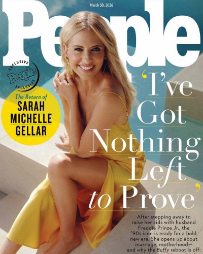 Sarah Michelle Gellar for People Magazine, March 2026