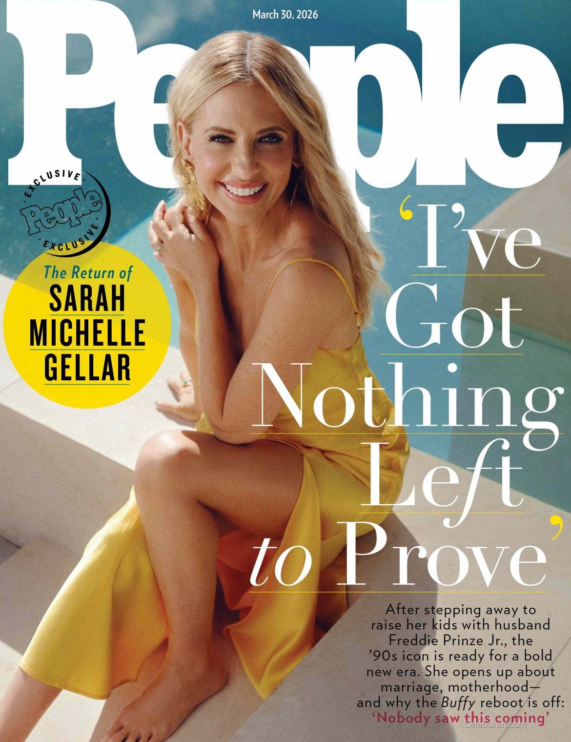 Sarah Michelle Gellar for People Magazine, March 2026 1