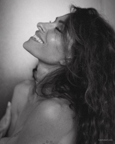 Sarah Shahi Poses At Home With Book | 2023 15