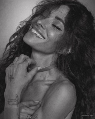 Sarah Shahi Poses At Home With Book | 2023 4