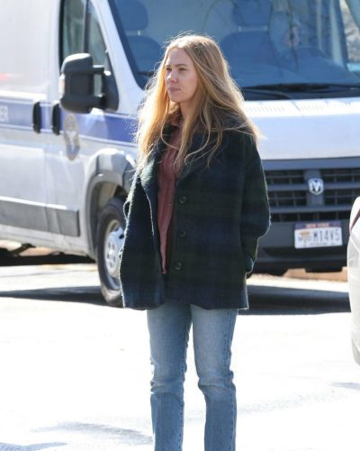 Scarlett Johansson The Exorcist NYC Set Look, 2026