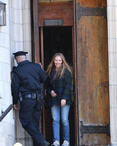 Scarlett Johansson spotted in stylish look during appearance