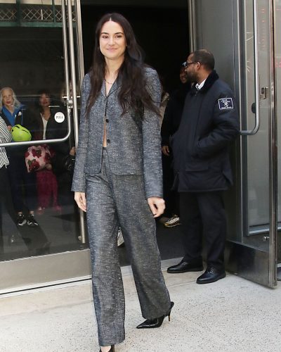 Shailene Woodley Steps Out In Chic Suit At Sirius Xm 2023 4