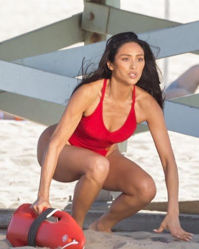 Shay Mitchell stuns in stylish look at appearance 2026