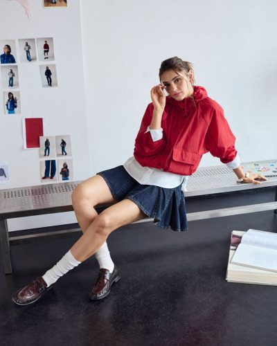 Stefanie Giesinger showcases stylish look