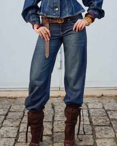 Stefanie Giesinger turns heads in stylish look