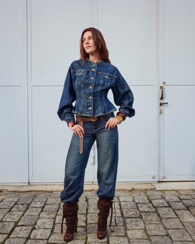 Stefanie Giesinger showcases stylish look