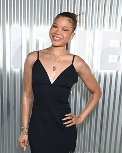 Storm Reid showcases stylish look