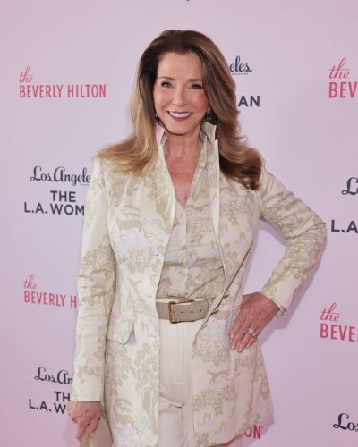 Susan Ghallager wearing stylish look at appearance 2026