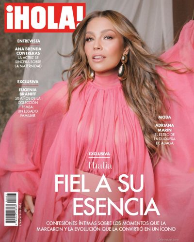 Thalia Dazzles At Oscars Party 2026