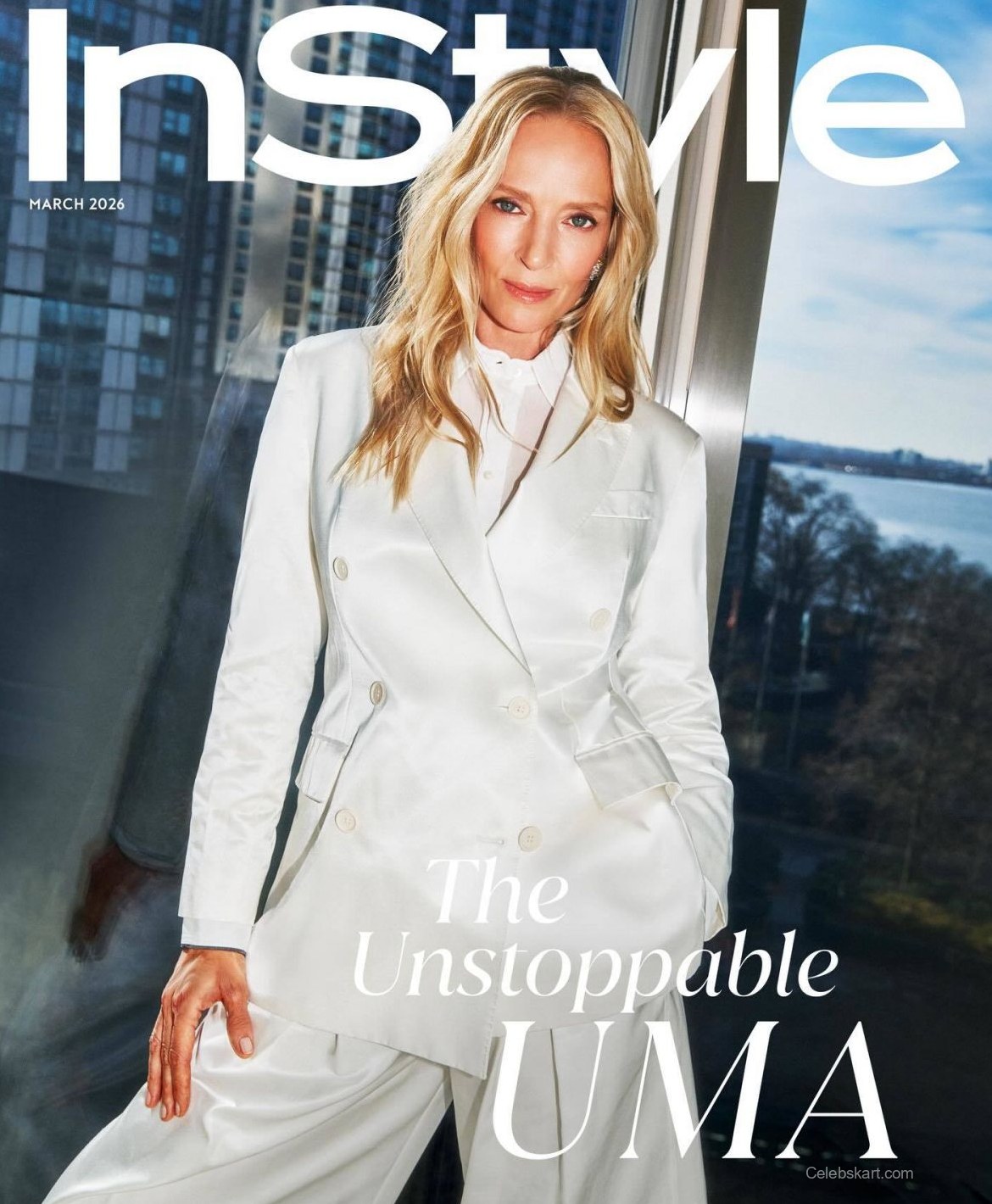 Uma Thurman for InStyle Magazine, March 2026 1
