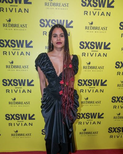 Zazie Beetz showcases stylish look