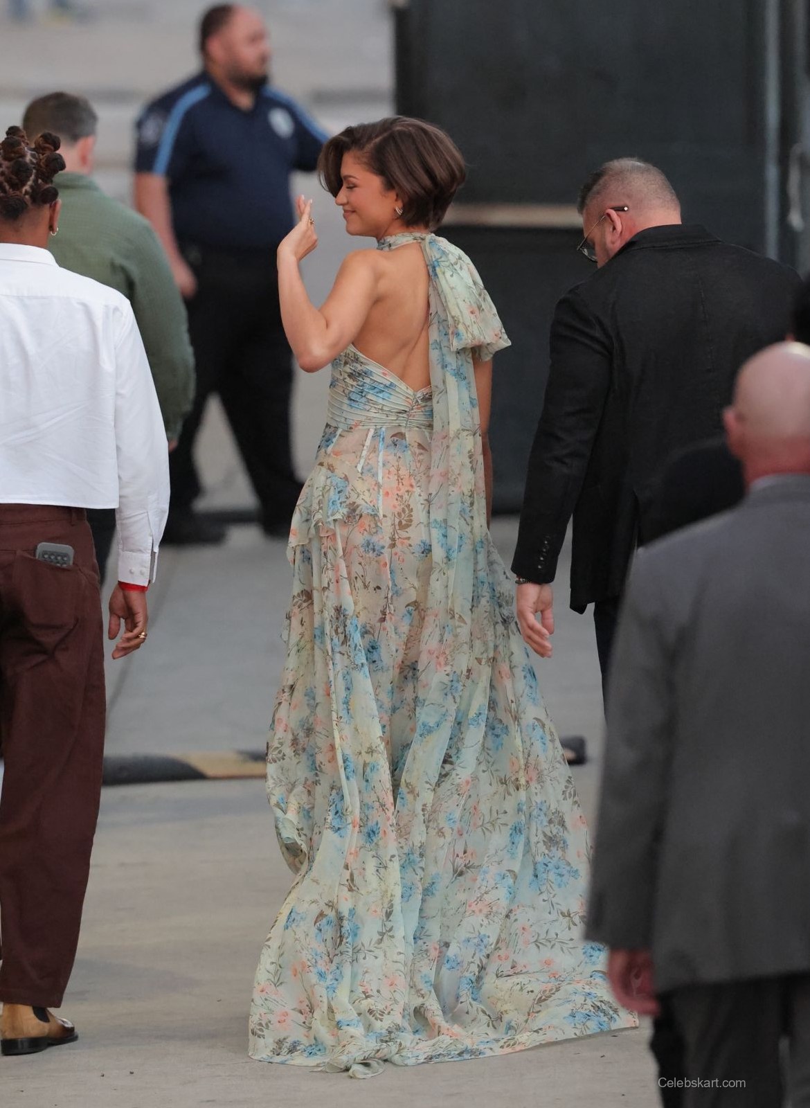 Zendaya Arrives and Leaves Kimmel Live LA, 2026 3