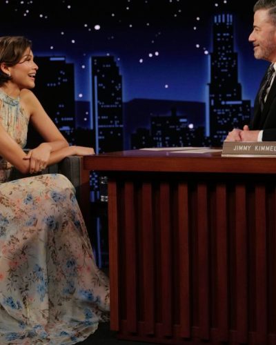 Zendaya At showcases stylish look