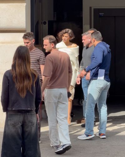 Zendaya Black Dress At Paris Premiere 2023 7