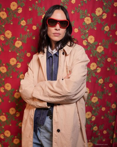 Alexa Chung At Miu Miu Fashion Show Paris 2023