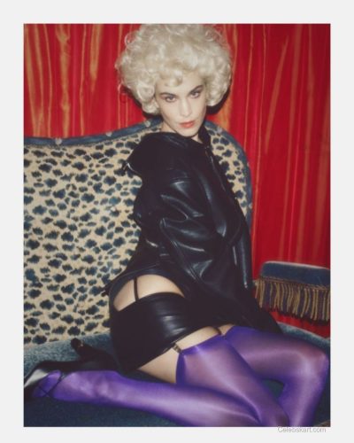 Alexa Chung Stuns In Bold Black And Purple For Behind The Blinds #20 2026