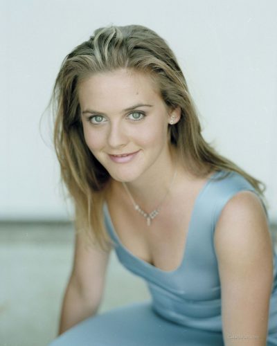 Alicia Silverstone Pink Dress At Mademoiselle 2000 4