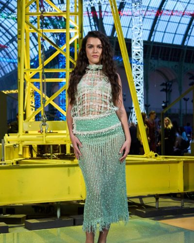 Amaia Romero Chanel Fall Collection Show 2023