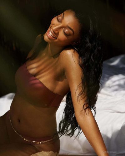 Angel Reese in the photoshoot at event fashion