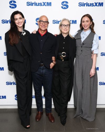 Anne Hathaway At Siriusxm Studios In Nyc 2026