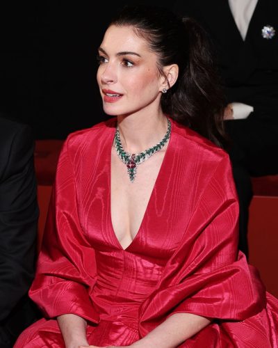 Anne Hathaway Shines At Bvlgari Event 2023 2