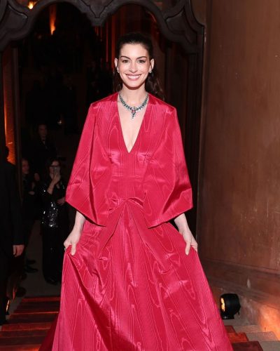 Anne Hathaway Shines At Bvlgari Event 2023 3