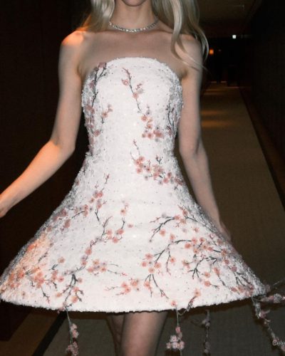 Anya Taylor-Joy cascading hair framing her face beautifully