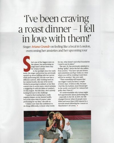 Ariana Grande In Ok! March 2026: Fashion Spotlight 4