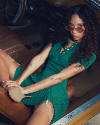 Ashley Moore looks stunning in stylish look
