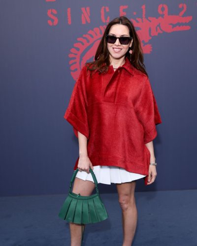 Aubrey Plaza Shines At Lacoste Fashion Show 2026